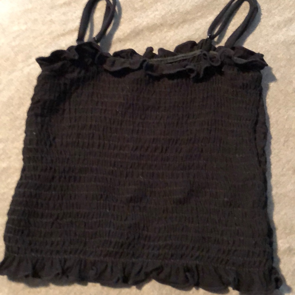 Black Tank top from Tillys